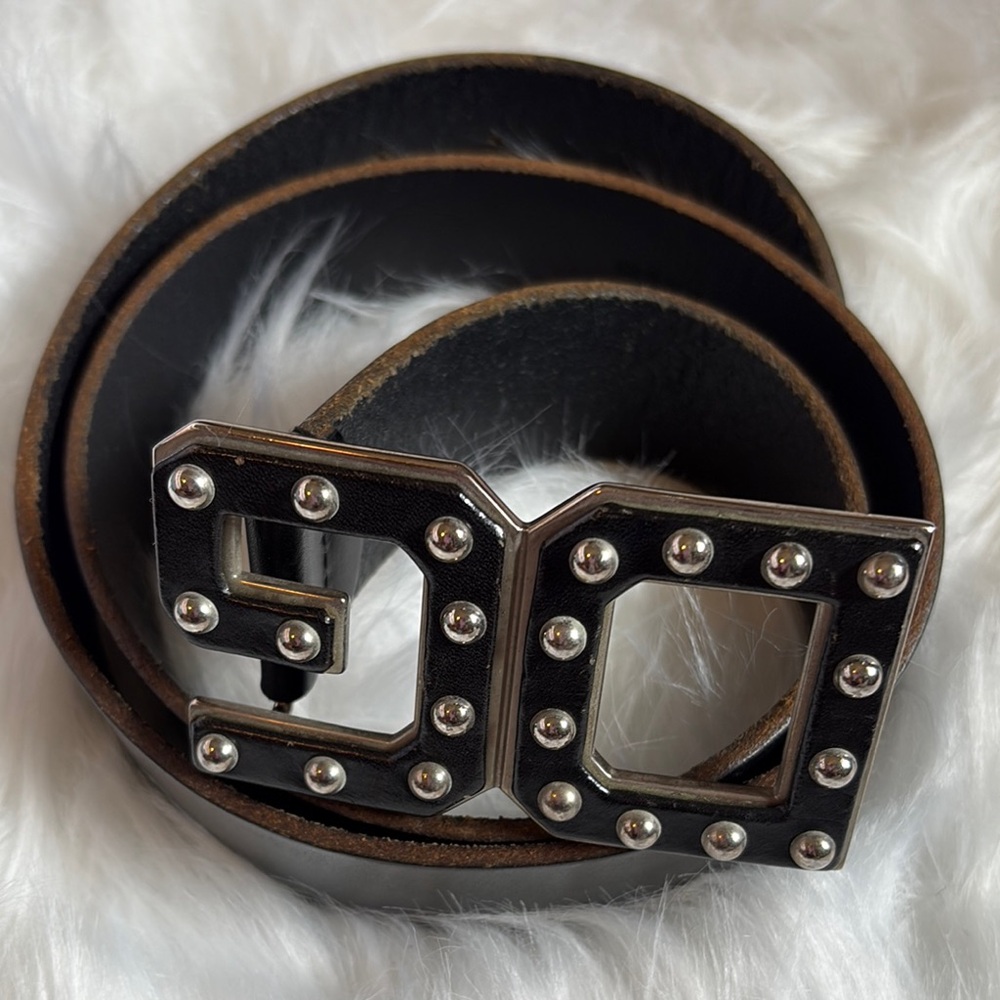 Dolce and Gabbana Black Leather Belt - Picture 6 of 8
